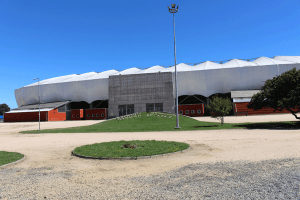 Plano general Estadio Bicentario Germán Becker, Temuco.